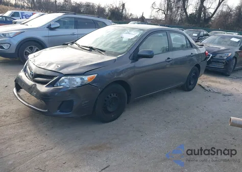 2011 Toyota Corolla S/Le из США, поврежденный, VIN 2T1BU4EE2BC713290